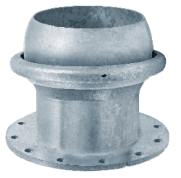 10" A-STYLE MALE x 150# FLANGE BAUER