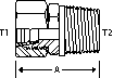 12MM TUBE X -6 M-BSPT- HEAVY