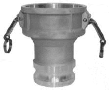 2" x 1-1/2" Aluminum Coupler Adapter