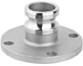 3" Aluminum Flange x Male Camlock