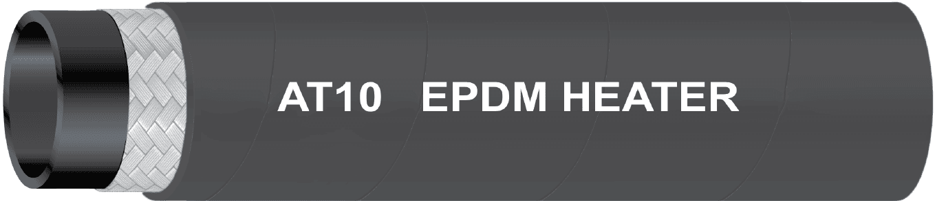 1" X 50' Black EPDM auto Heater Hose