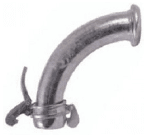 8" Male Ball x 8" Female Socket 90Ë