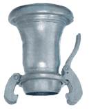 6" Female Socket x 4" Male Ball Reducer