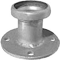 12" Female Socket x ANSI Flange