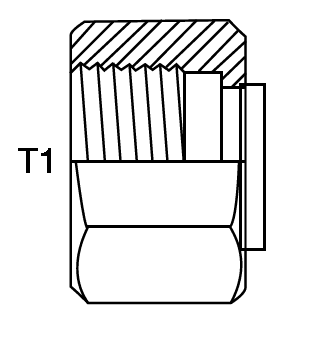 3/4" FLARELESS CAP