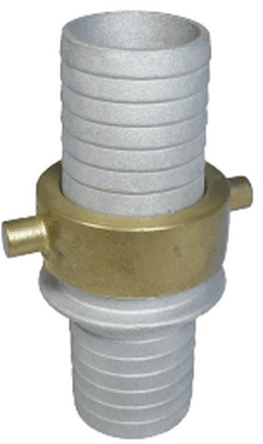 1-1/2" Aluminum W/ Brass Swivel Nut