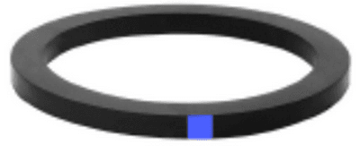 3/4" Buna N Camlock Gasket