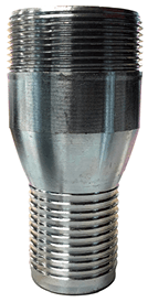 2 1/2" HOSE BARB X 3" MNPT- PLATED STEEL