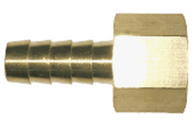 1/4" X 1/4" SOLID F NPT BARB
