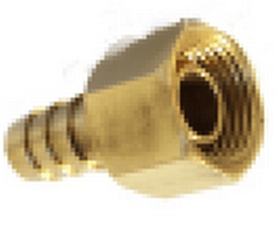 1/4" Brass Barb x 3/8" Female NSPM