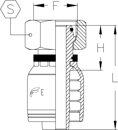 1-1/4" INSERT X FEM DKOS M42 X 2.0