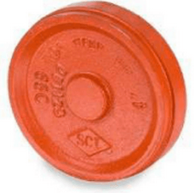 4" Grooved End Cap