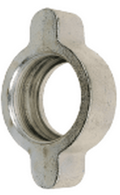 3" Ground Joint Low Profile Wing Nut