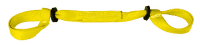 30" - 4 PLY Yellow Nylon Whip Check