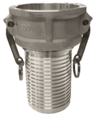 4" Polypropylene Part C Female Camlock