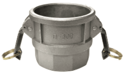 4" Polypropylene Part D Female Camlock