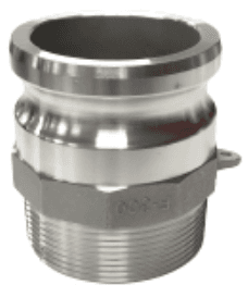 3/4" Polypropylene Part F Male Camlock