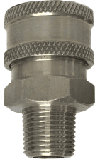 1/4" BRASS ST COUPLER MNPT