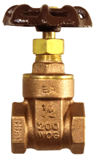 6" STEM GATE VALVE WITH HEAT TUBE