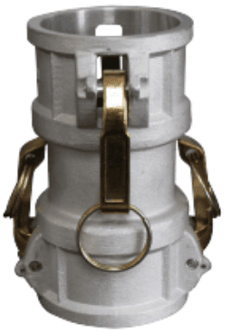 3" x 2" Stainless Double Female Adapter