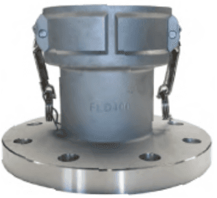 2" Flange x Female Camlock - SS