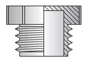 1 1/4" THREADED PLASTIC PLUG FOR FBSPP