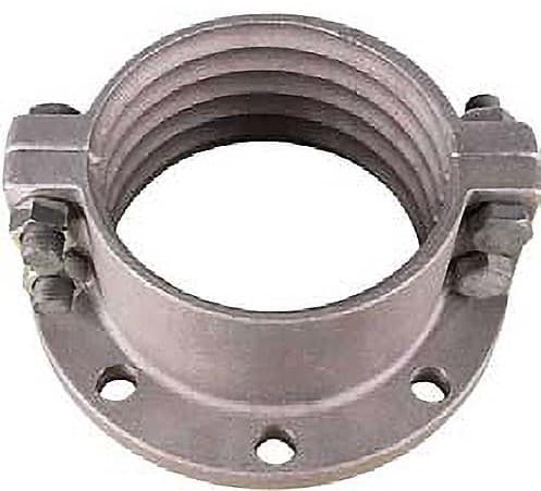 8 Aluminum Flange to 6 Tube Adapter