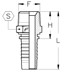 3/8 INSERT X 1/2 MALE BSPT
