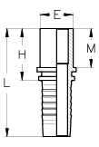 3/8" INSERTX 12MM STANDPIPE