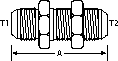 -32 M-JIC X -32 BULKHEAD