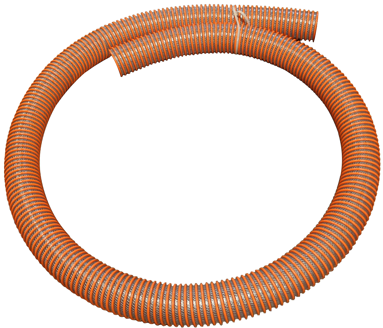 12"x20' HD Orange SR PVC Suct.