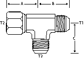 TEE -32 M-JIC X -32 F-JIC X -32 M-JIC
