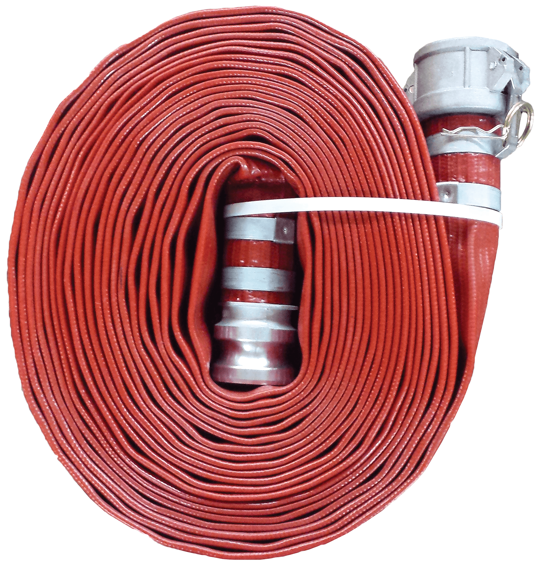 3" x 50' Red/Brown PVC Assembly