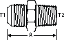 -4 M-JIC X 3/8" M-BSPT