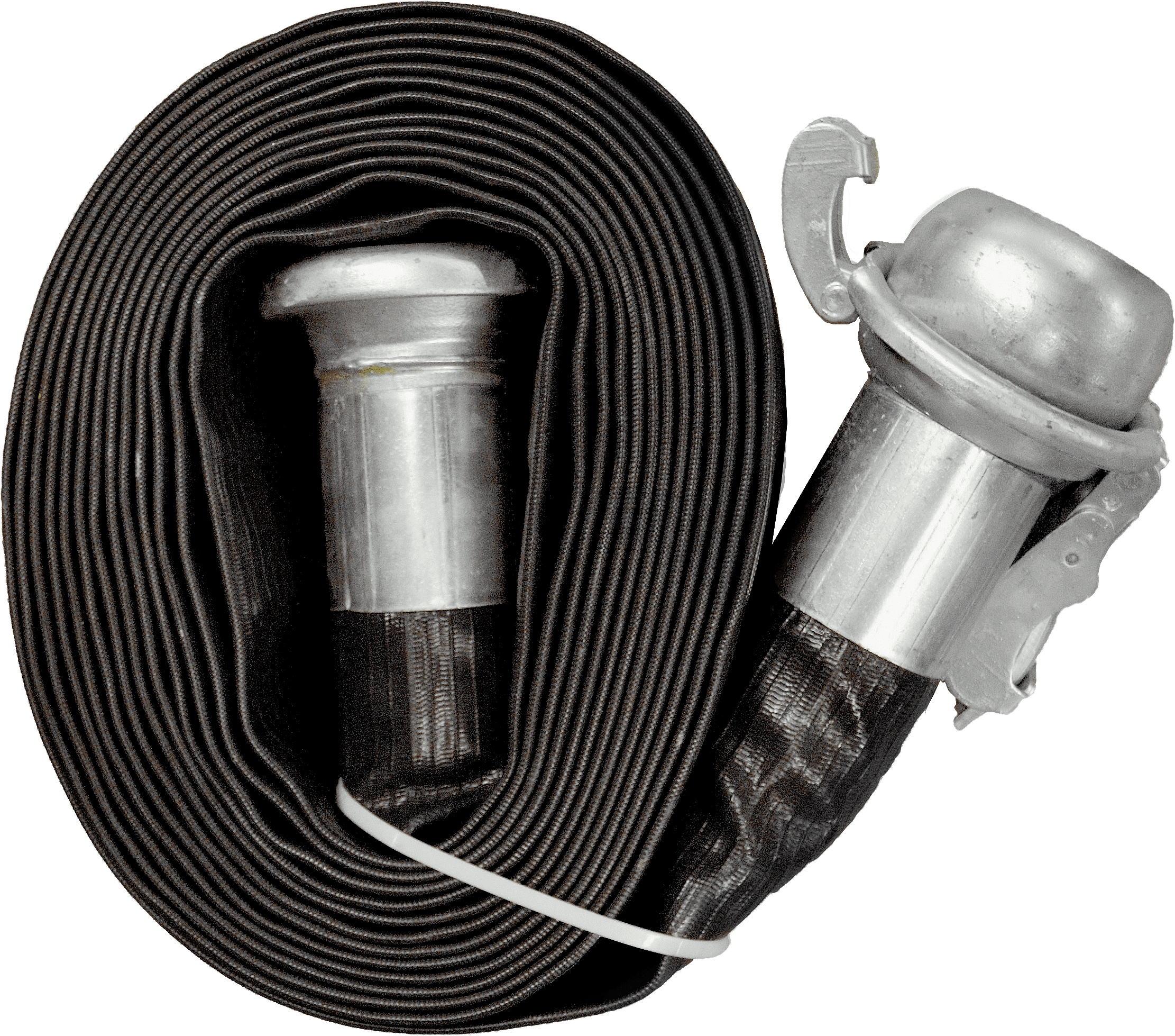6" x 50' Black Duraflow Assy - Bauer