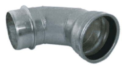 4" Bush Hog/Ring Lok 90d elbow
