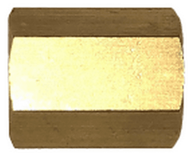 1/2" x 1/2" Brass Straight Couplings