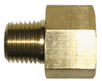 1/2" x 1/4"Female x male brass Reducer