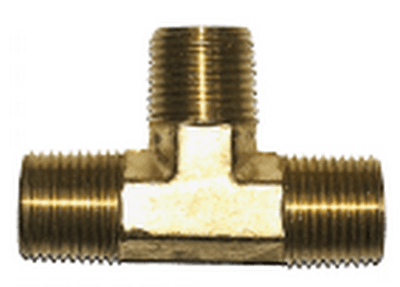 MALE BRANCH TEE 1/4 TUBE X 1/8 M-NPT
