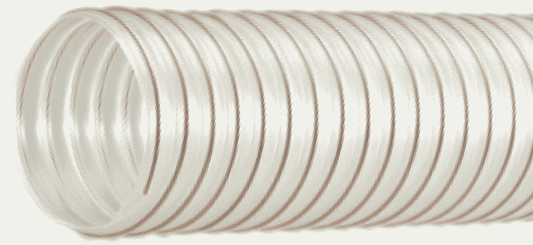 5" Clear Urethane - MD Ducting hose