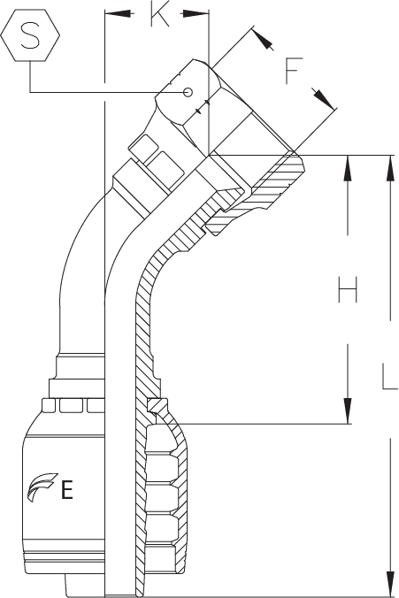 1/4"INSERTX(M18X1.5)FEM.KOMATSU 45