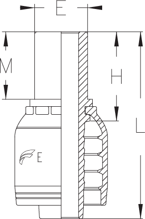 1" INSERT X 1" STAND PIPE