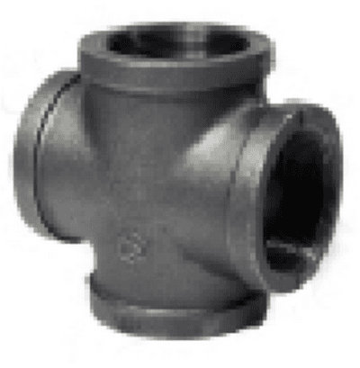 3/4" Black Iron Cross