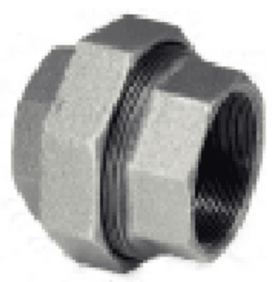 1-1/4" Black Iron Ground Joint