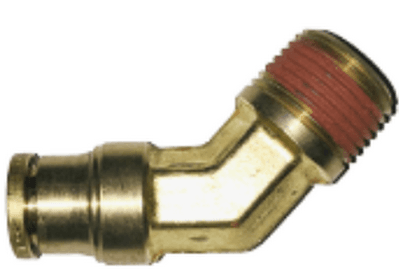 DOT PUSH TO CONNECT 45° 3/8" TUBE X
