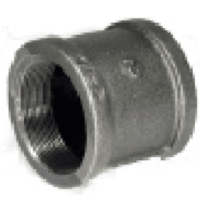 3/8 MALLEABLE COUPLING SS