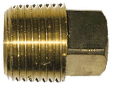 2" SQUARE HEAD PIPE PLUG BLACK IRON