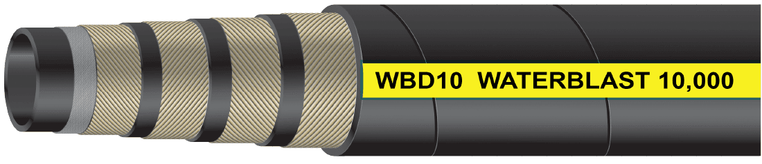 3/4" 10,000 psi Waterblast Hose