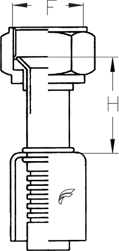 -6 HOSE X -8 FEMALE SAE